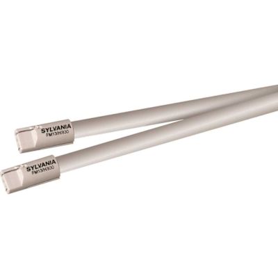 Sylvania 12 in. 7-Watt Linear T2 Fluorescent Tube Light Bulb, Cool White (20-Pack)