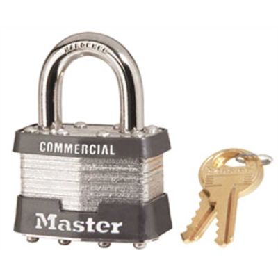 Master Lock #1 1-3/4 in. Laminated Steel Padlock, Keyed Alike with 2001 Keyway