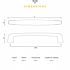 Seasons 3.75 In. Center-To-Center Bar Satin Nickel Drawer Pulls (10-Pack)