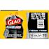 Glad 30 Gal 1.05 Mil Low-Density Trash Bag (70-Carton) (Black)