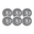6" Chrome Drip Bowl For Ge, Package Of 6