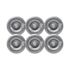 8 In. Chrome Drip Bowl For Ge, Package Of 6