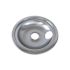8" Chrome Drip Bowl For Ge, Package Of 6