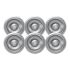 8" Chrome Drip Bowl For Ge, Package Of 6