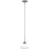 Design House Millbridge 1-Light Satin Nickel Mini Pendant