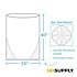 Renown High Density Can Liner, 33 Gal., 12 Mic, Natural, 33" X 40", Case Of 250