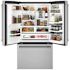 CAFE Energy Star 22.1 Cu. Ft. Smart Counter-Depth French-Door/hot Water