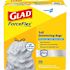 Glad Trash Bag, 13 Gal. Forceflex, Cloroxpro, Low Density, Grey, 100/Case