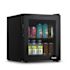 Newair 17 In. 60-Can Freestanding Countertop Glass Door Beverage Fridge (Black)