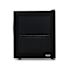 Newair 17 In. 60-Can Freestanding Countertop Glass Door Beverage Fridge (Black)