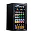 Newair 19 In. 126-Can Capacity Beverage Cooler W/ Adjustable Shelves (Modern Black)
