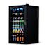 Newair 19 In. 126-Can Capacity Beverage Cooler W/ Adjustable Shelves (Modern Black)