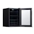 Newair 17 In. 90-Can Freestanding Cooler Fridge W/ Adjustable Shelves (Modern Black)