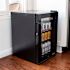 Newair 17 In. 90-Can Freestanding Cooler Fridge W/ Adjustable Shelves (Modern Black)