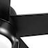 Seasons Vega 44" LED Ceiling Fan, Indoor/Outdoor, Matte Black