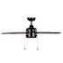 Seasons Vega 44" LED Ceiling Fan, Indoor/Outdoor, Matte Black