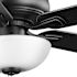 Seasons Rexburg II 52" LED Ceiling Fan, Indoor, Matte Black