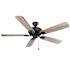 Seasons Rexburg II 52" LED Ceiling Fan, Indoor, Matte Black