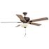 Seasons Rexburg II 52" LED Ceiling Fan, Indoor, Oil Rubbed Bronze