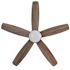 Seasons Aberdeen 52" LED Ceiling Fan, Indoor, Brushed Nickel