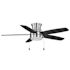 Seasons Aberdeen 52" LED Ceiling Fan, Indoor, Brushed Nickel