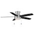 Seasons Aberdeen 52" LED Ceiling Fan, Indoor, Brushed Nickel