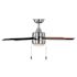 Seasons Vega 44" LED Ceiling Fan, Indoor, Brushed Nickel
