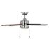Seasons Vega 44" LED Ceiling Fan, Indoor, Brushed Nickel