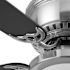 Generic Private Brand Leighton 52" Hugger Ceiling Fan, Brushed Nickel