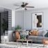Generic Private Brand Rosemont 52" Dual Mount Ceiling Fan, Matte Black