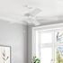 Generic Private Brand Rosemont 52" Dual Mount Ceiling Fan, White