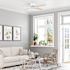 Generic Private Brand Altona 42" Hugger Ceiling Fan, White