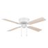 Generic Private Brand Altona 42" Hugger Ceiling Fan, White
