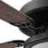 Generic Private Brand Bensfort 44" Dual Mount Ceiling Fan, Matte Black