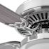 Generic Private Brand Bensfort 44" Dual Mount Ceiling Fan, Brushed Nickel