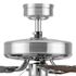 Generic Private Brand Bensfort 44" Dual Mount Ceiling Fan, Brushed Nickel