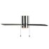 Seasons Chasonville 52" Brushed Nickel Indoor Ceiling Fan With Light And Reversible Matte Black / Deep Silver (4-Blade)