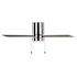 Seasons Chasonville 52" Brushed Nickel Indoor Ceiling Fan With Light And Reversible Matte Black / Deep Silver (4-Blade)