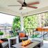 Seasons Willard 52" LED Ceiling Fan, Indoor/Outdoor, Matte Black