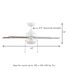 Seasons Vega 44" Matte White Indoor/Outdoor Ceiling Fan With Light and Reversible Matte White/Natural Oak Blades (5-Blade)