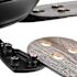Seasons Rexburg 52" Matte Black Indoor Ceiling Fan With Light and Reversible Seasoned Wood/Espresso Blades (5-Blade)
