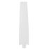 Seasons Bryza 52" Matte White Indoor/Outdoor Ceiling Fan With Light and Matte White Blades (5-Blade)