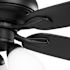 Seasons Wickford 52" Matte Black Indoor Ceiling Fan With Light and Reversible Matte Black/Natural Oak Blades (5-Blade)