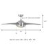 Seasons Bryza 52" Brushed Nickel Indoor/Outdoor Ceiling Fan With Light and Silver Blades (5-Blade)