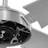Seasons Bryza 52" Brushed Nickel Indoor/Outdoor Ceiling Fan With Light and Silver Blades (5-Blade)