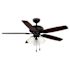 52" LED CEILING FAN IND ORB