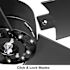 Seasons Vega 54" Matte Black Remote Controlled Indoor/Outdoor Ceiling Fan With Light And Matte Black Blades (5-Blade)