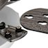 Seasons Rexburg 52" Brushed Nickel Indoor Ceiling Fan With Light and Reversible Gray Wash/Espresso Blades (5-Blade)