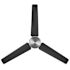 Seasons Searcy 52" Brushed Nickel Indoor/Outdoor Ceiling Fan With Matte Black/Deep Silver Reversible Blades (3-Blade)