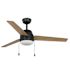 Seasons Searcy 52" LED Ceiling Fan, Indoor, Matte Black